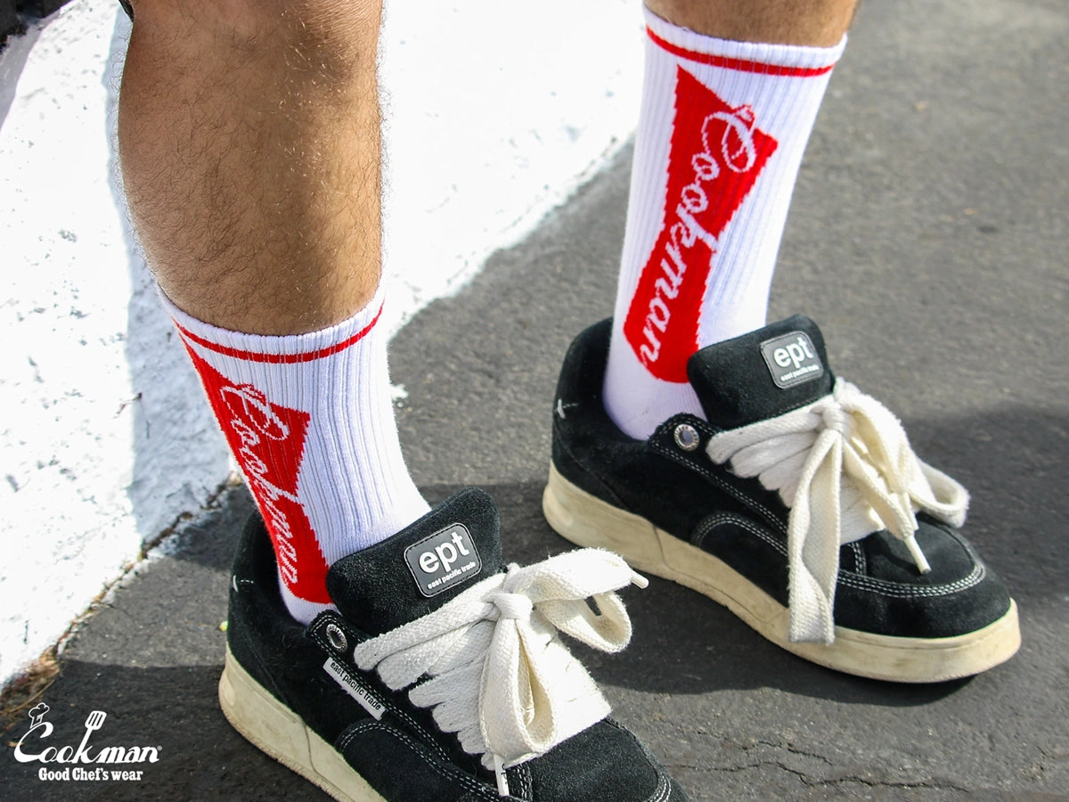 Rib Crew Socks -  Beer Tie
