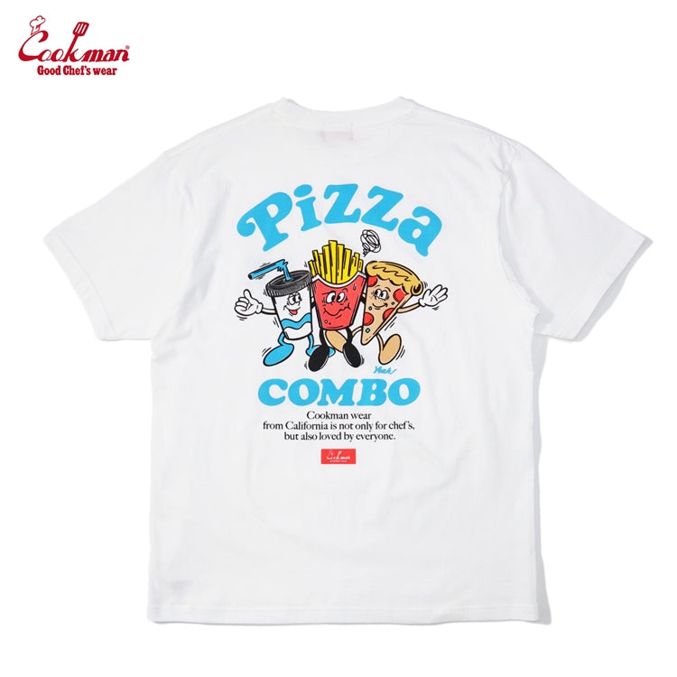 Tees - Pizza Combo : White