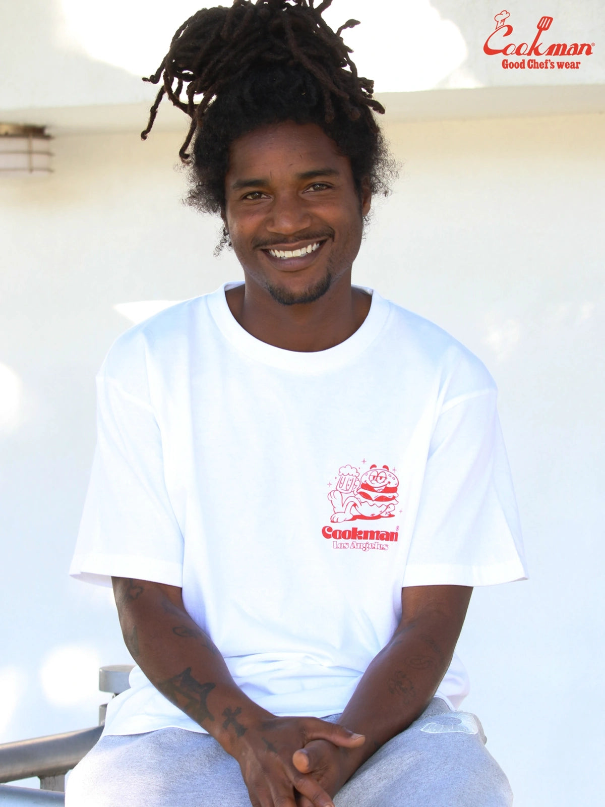 Tees - Cheers Burger : White