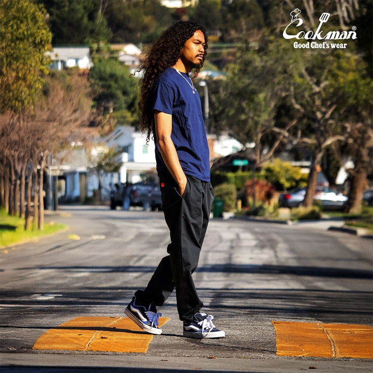 Cookman Chef Pants - Sausage Style Ripstop : Black