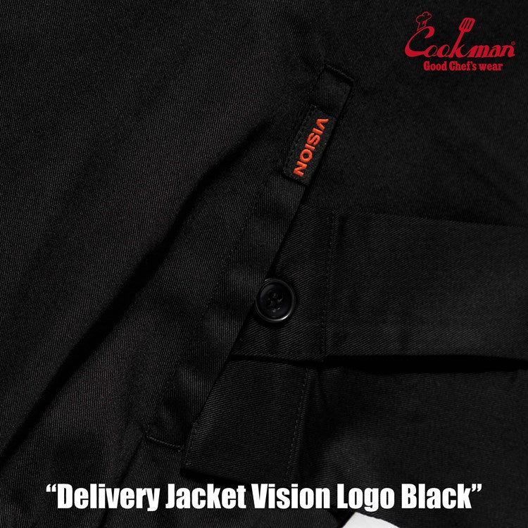 Cookman Delivery Jacket - Vision Logo : Black