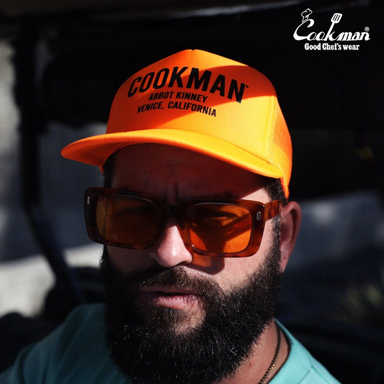 Cookman  Mesh Cap - Abbot Kinney : Orange