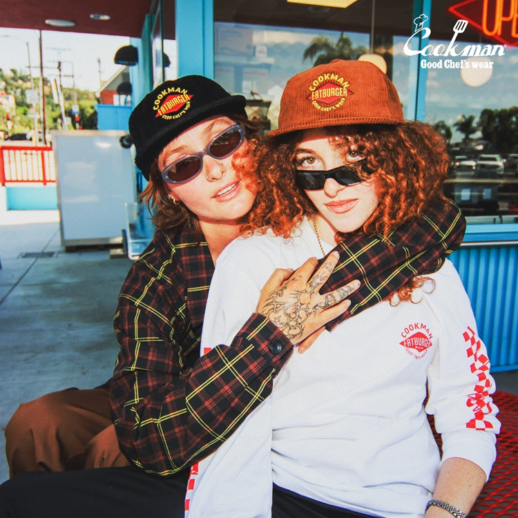 Cookman  Corduroy Cap - FAT : Black