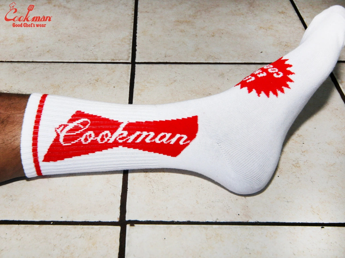Rib Crew Socks -  Beer Tie