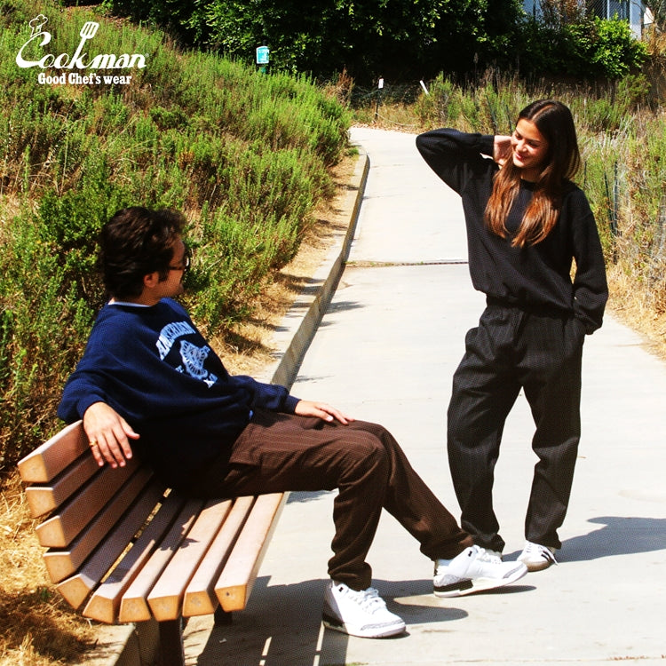 Cookman Chef Pants - Stripe Black shadow