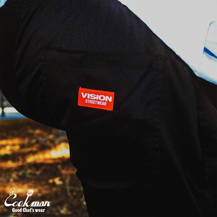 Cookman Chef Pants - Vision Logo : Black