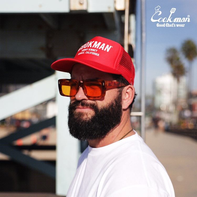 Cookman  Mesh Cap - Abbot Kinney : Tomato