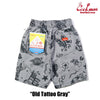 Cookman Chef Short Pants - Old Tattoo : Gray