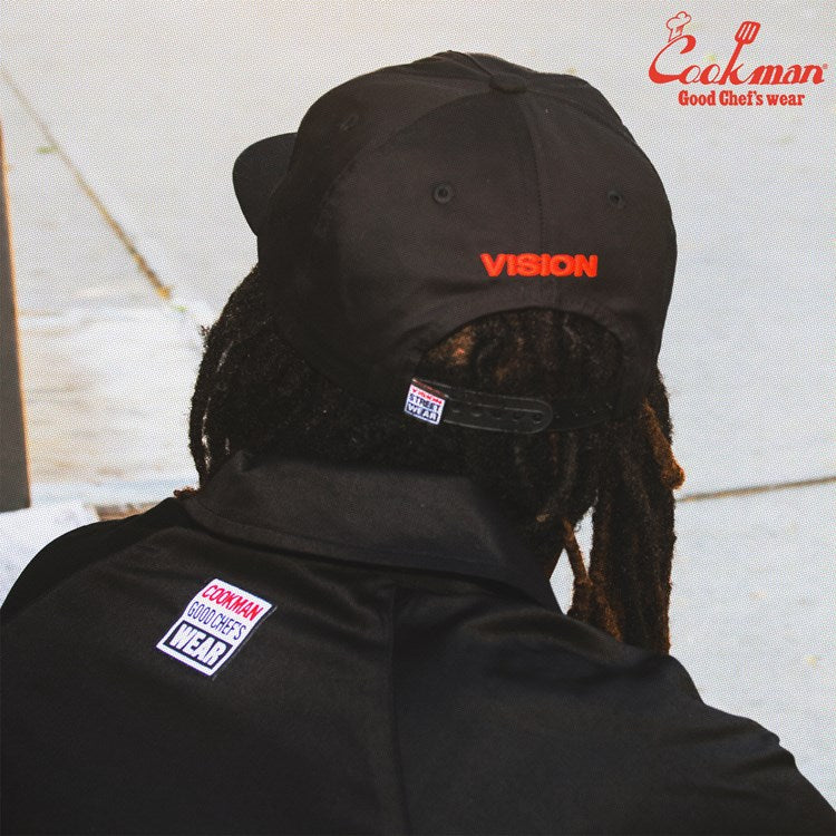 Cookman Cap - Vision Logo : Black