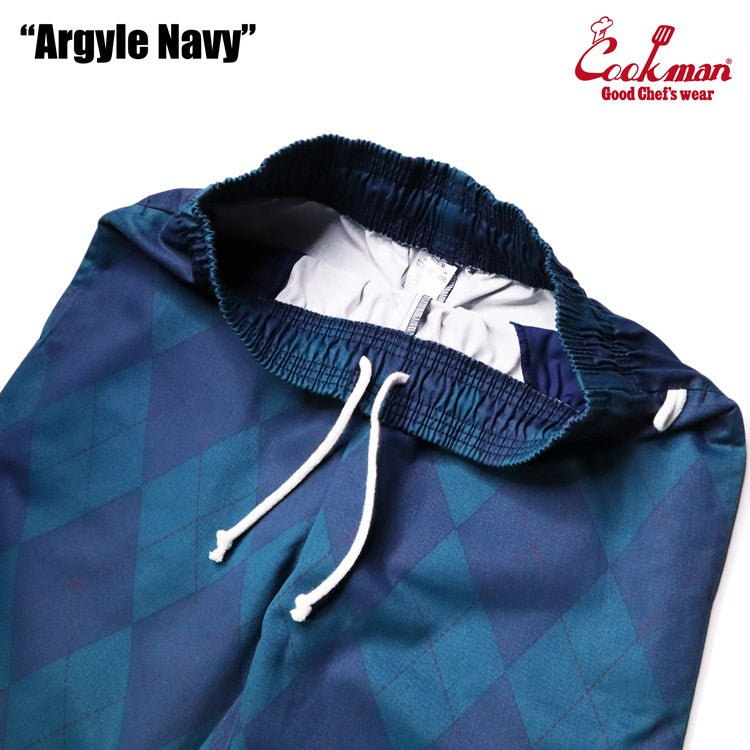 Cookman Chef Pants - Argyle Navy