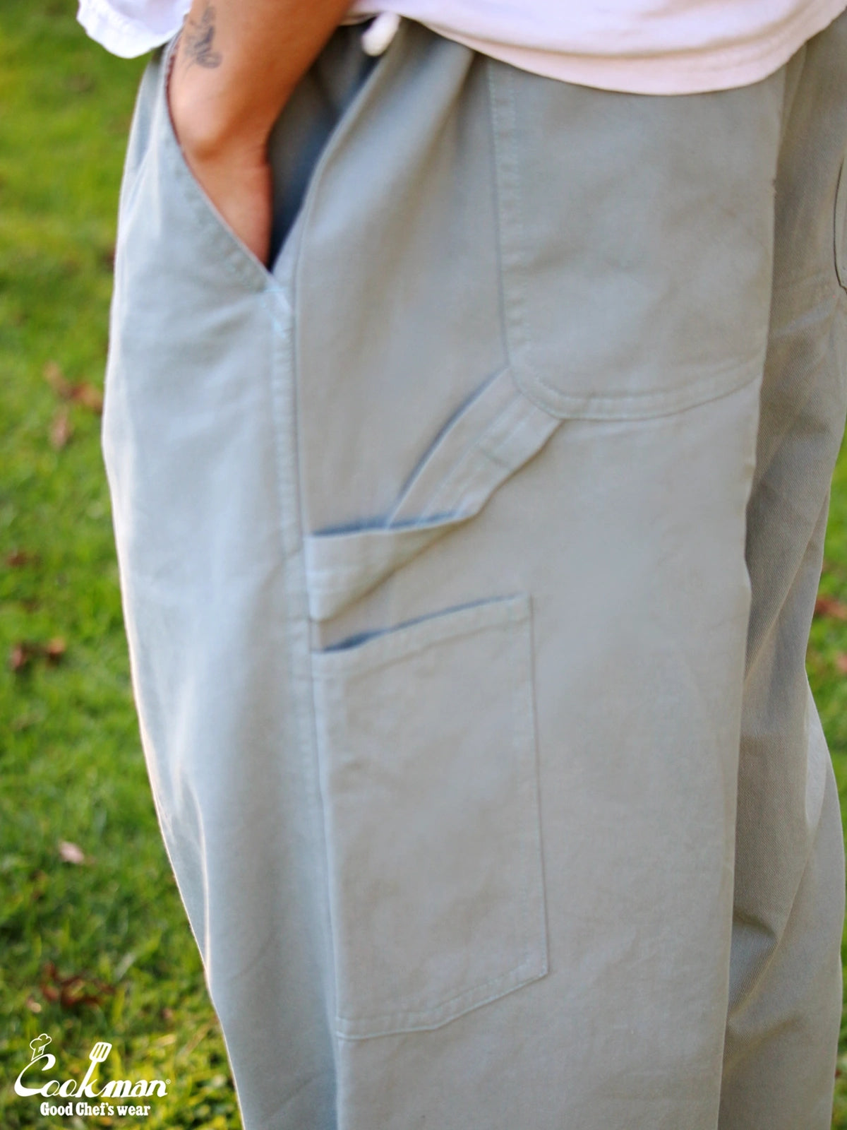 Carpenter's Pants :  Canvas - Still Water