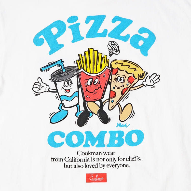 Tees - Pizza Combo : White