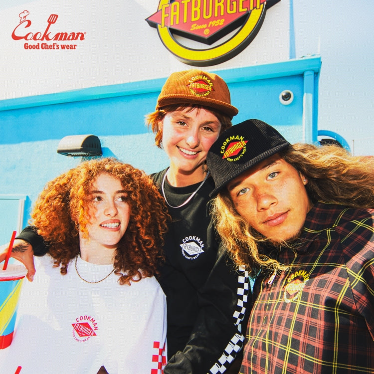 Cookman  Corduroy Cap - FAT : Black