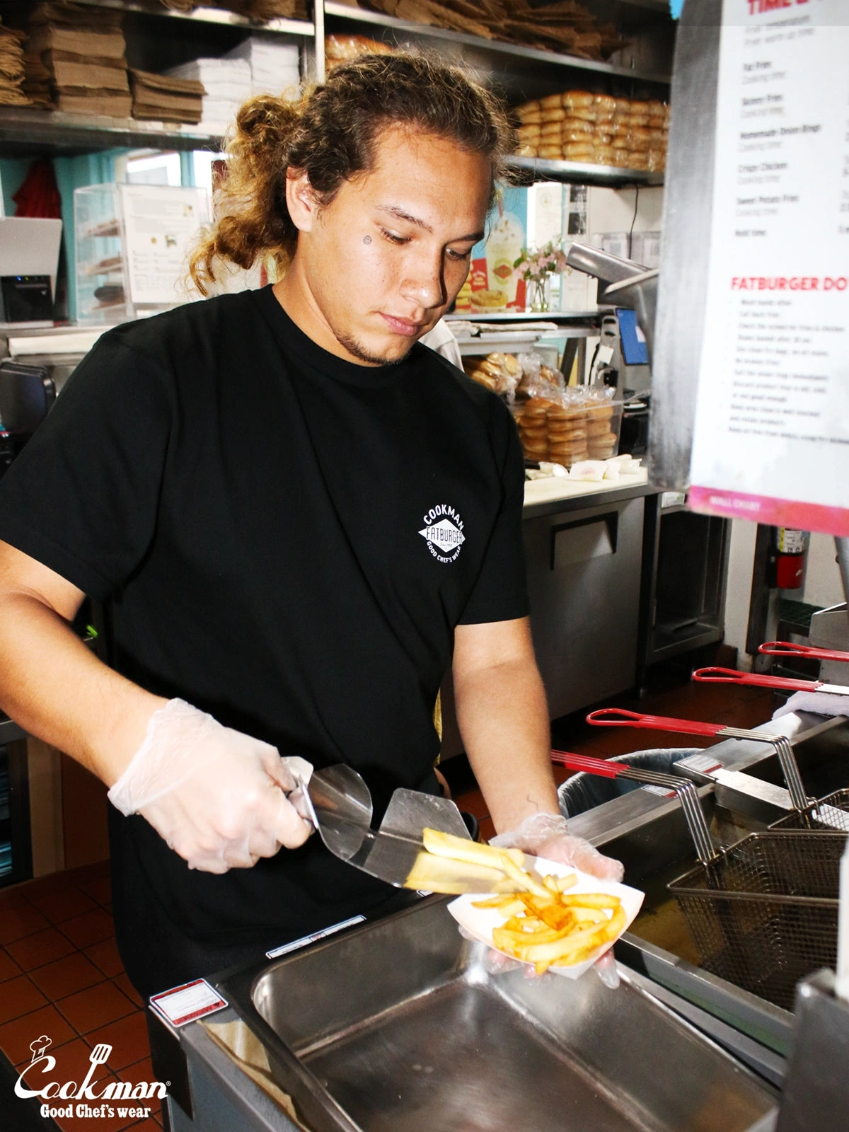 Tees - FATBURGER First Location : Black