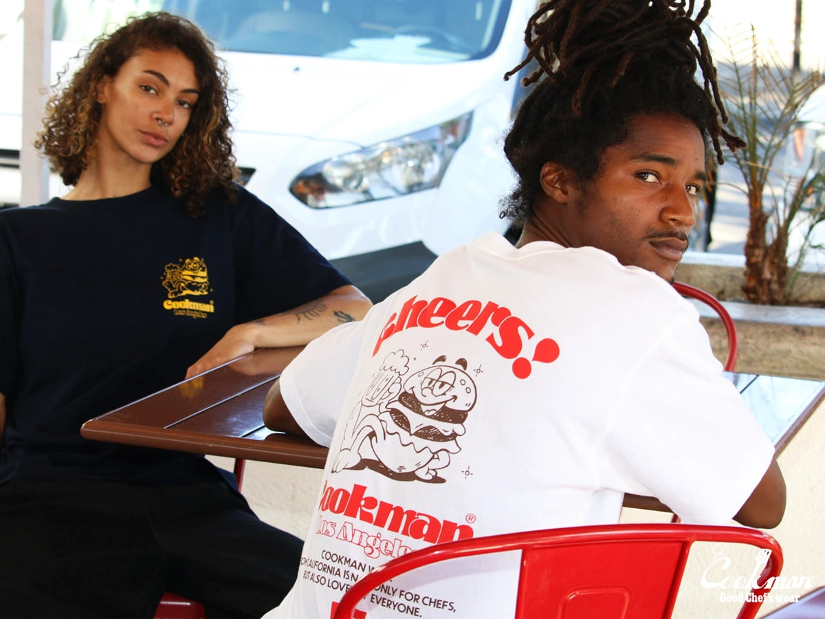 Tees - Cheers Burger : White