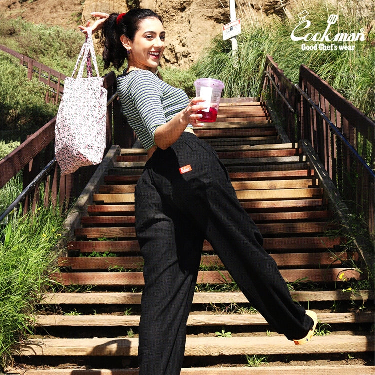 Chef Pants - Linen : Black