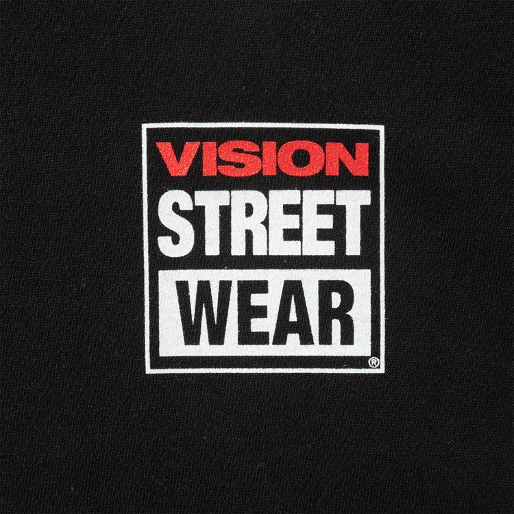 Cookman Long Sleeve Tees - Vision Logo : Black