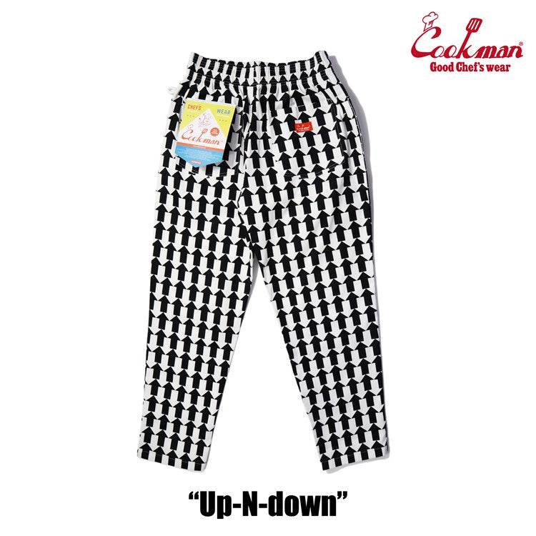 Cookman Chef Pants - Up-N-down : White