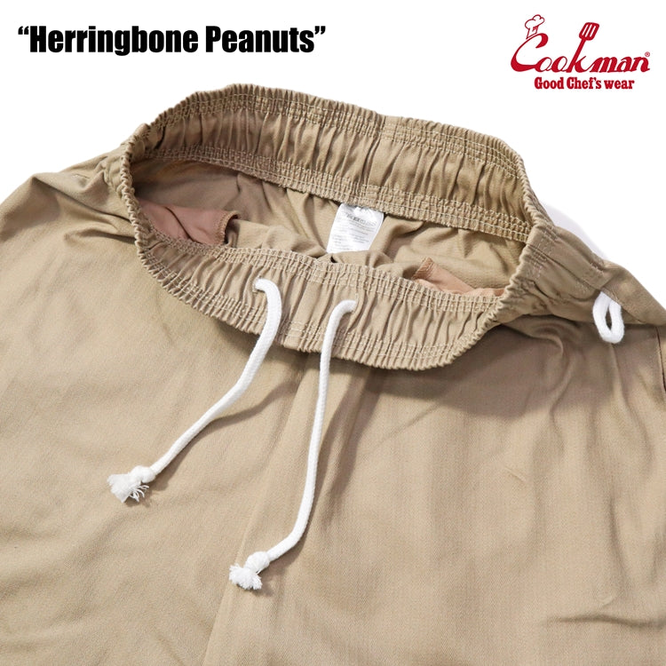 Cookman Chef Pants - Herringbone : Peanuts