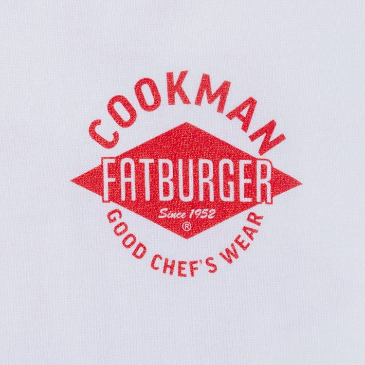 Cookman Long Sleeve Tees - FAT Checker : White