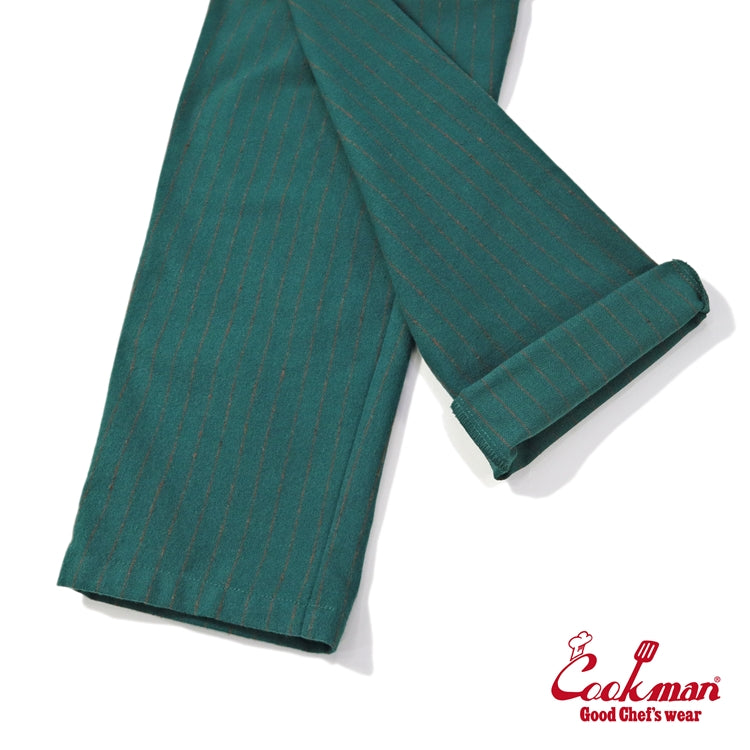 Cookman Chef Pants - Light Tweed Stripe : Green