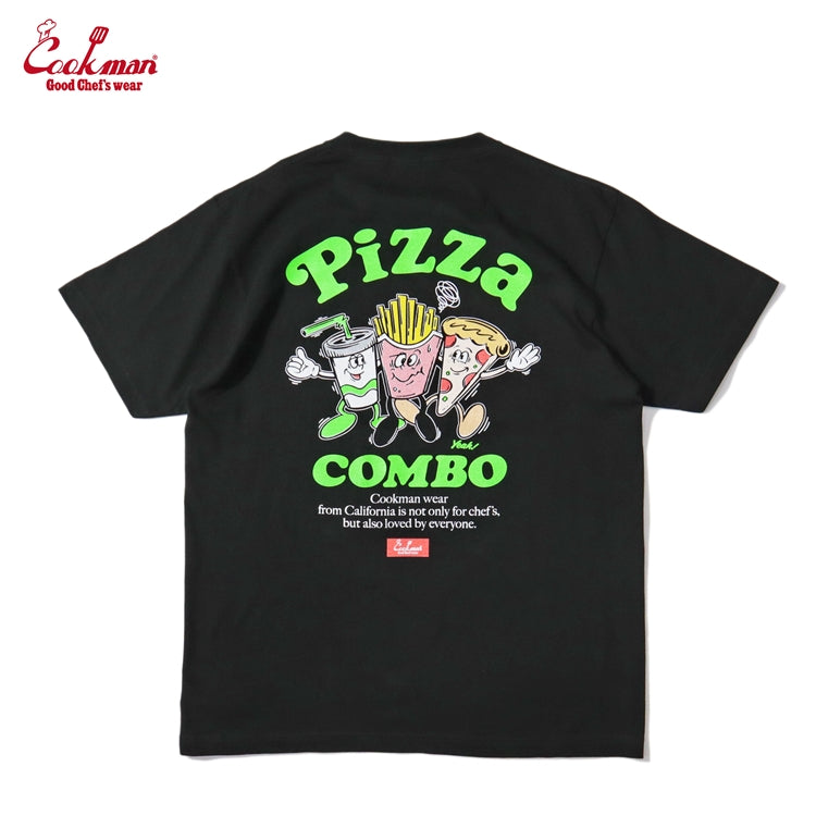 Tees - Pizza Combo : Black