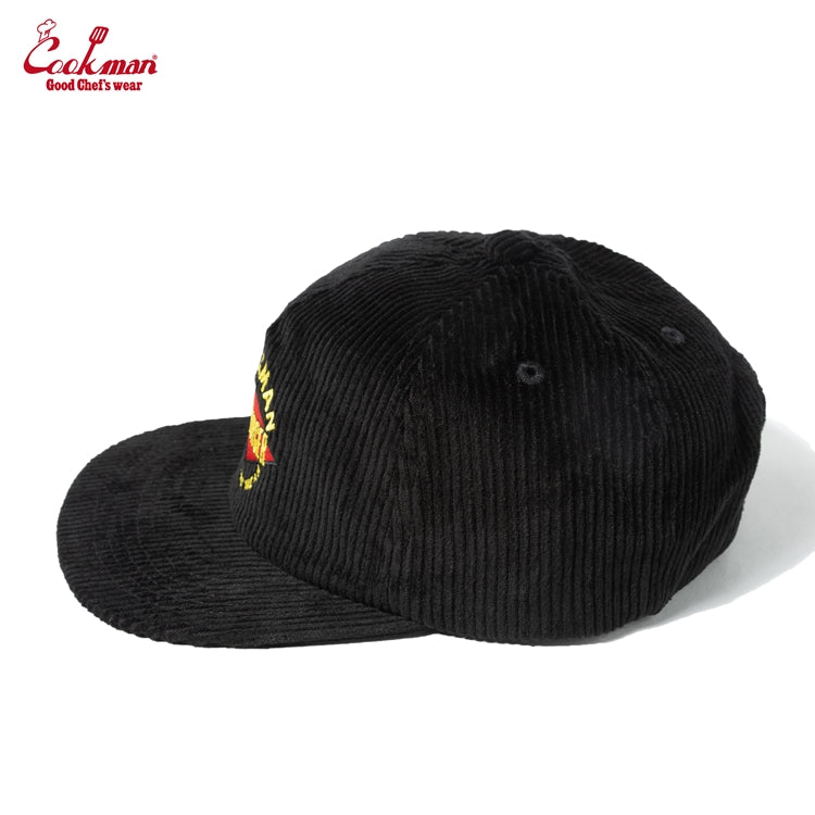 Cookman  Corduroy Cap - FAT : Black