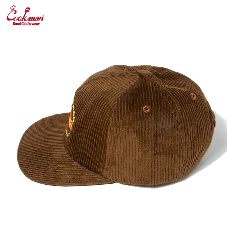 Cookman  Corduroy Cap - FAT : Brown