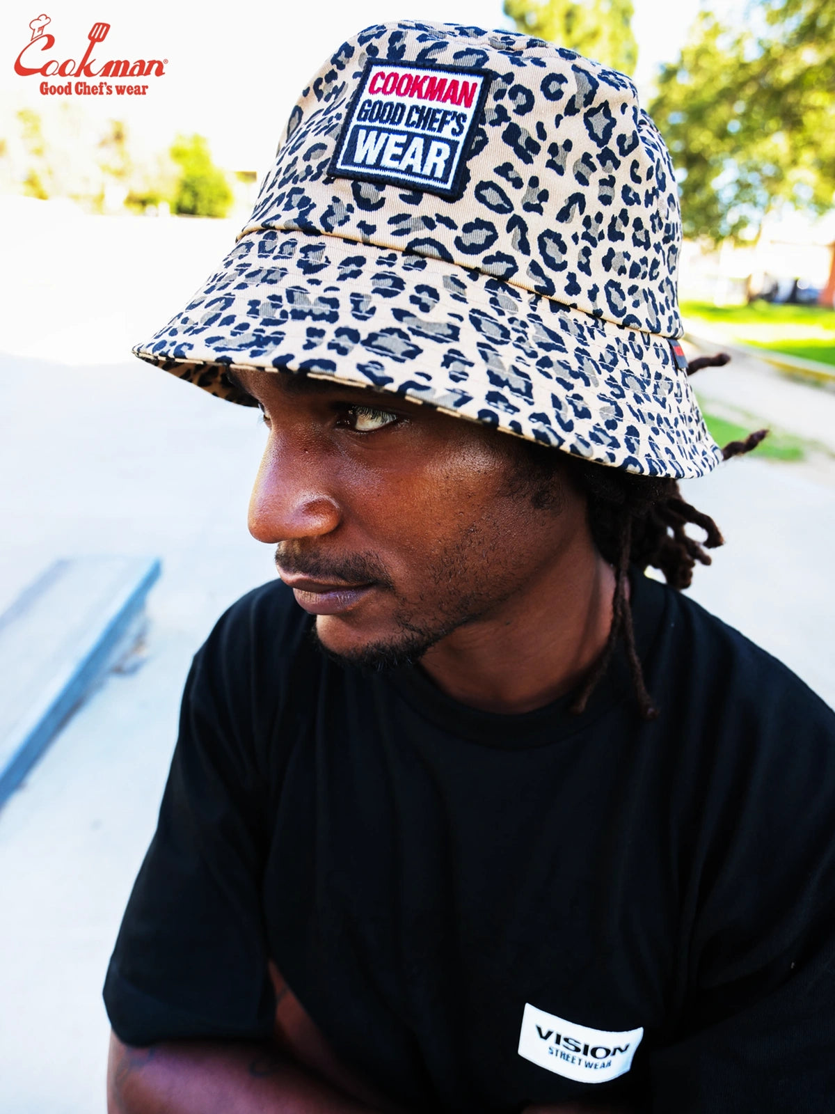 Bucket Hat - Vision Logo : Leopard