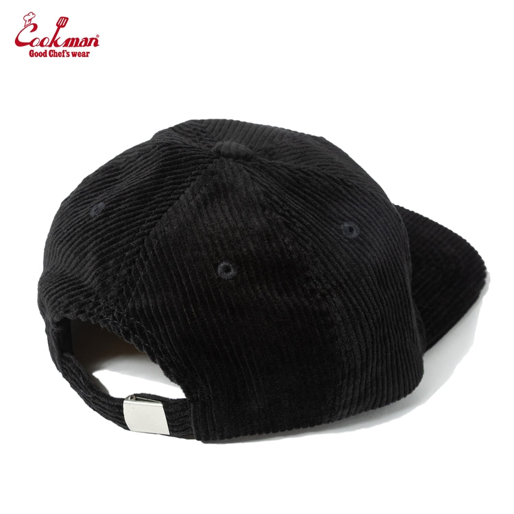 Cookman  Corduroy Cap - FAT : Black