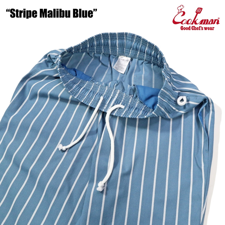 Cookman Chef Pants - Stripe : Malibu Blue