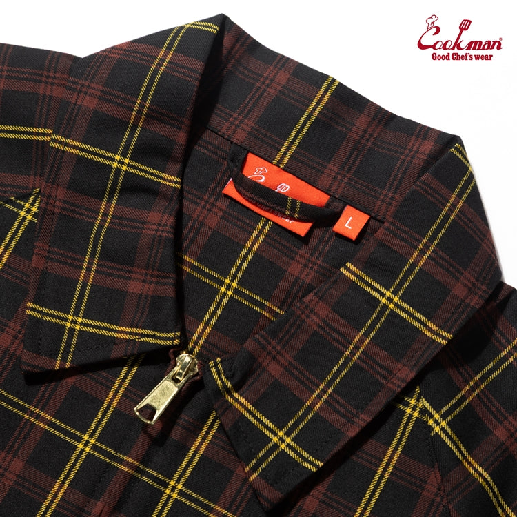 Cookman Delivery Jacket FAT - Tartan Check