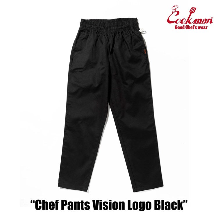 Cookman Chef Pants - Vision Logo : Black