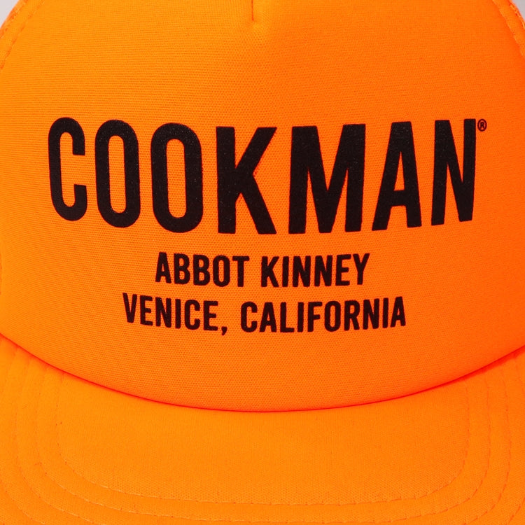 Cookman  Mesh Cap - Abbot Kinney : Orange