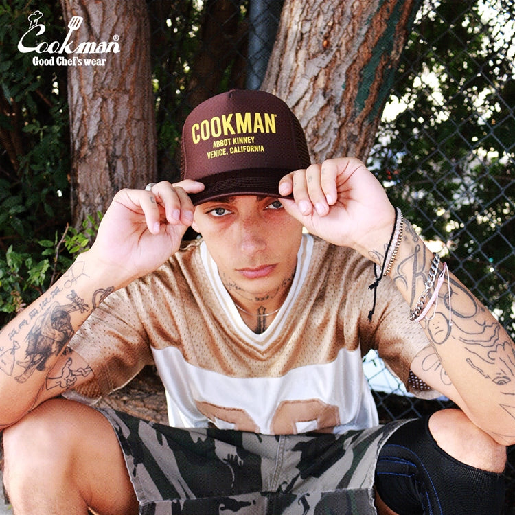 Cookman  Mesh Cap - Abbot Kinney : Chocolate