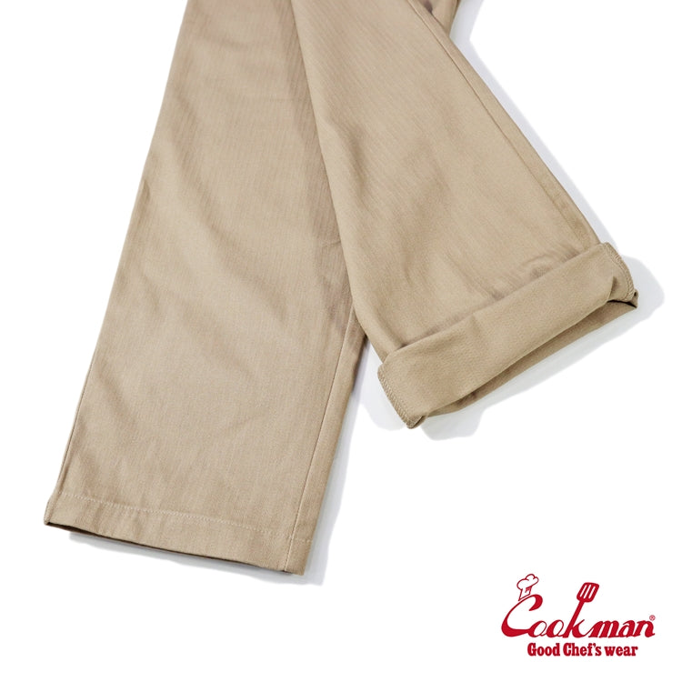 Cookman Chef Pants - Herringbone : Peanuts