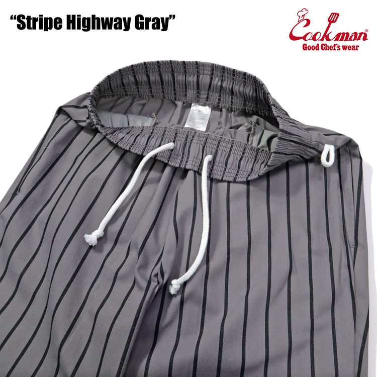 Cookman Chef Pants - Stripe : Highway Gray