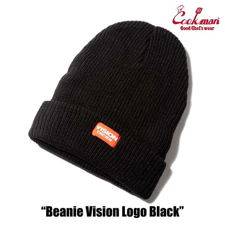 Cookman Beanie - Vision Logo : Black