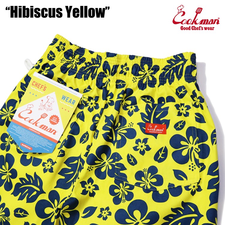 Cookman Chef Pants - Hibiscus : Yellow