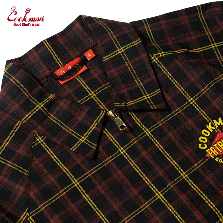 Cookman Delivery Jacket FAT - Tartan Check