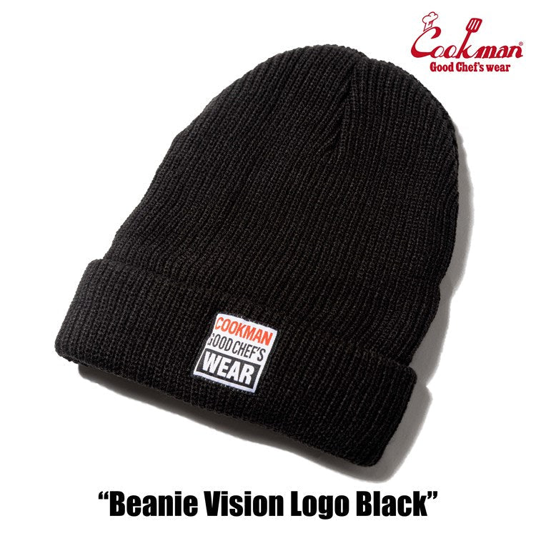 Cookman Beanie - Vision Logo : Black