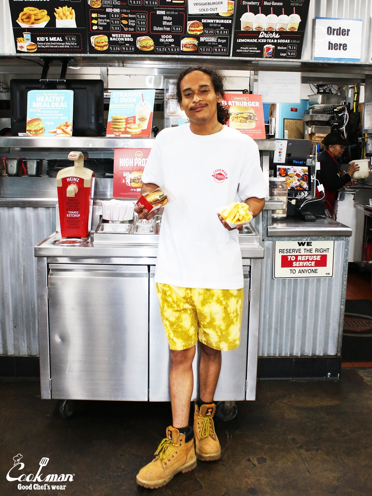 Tees - FATBURGER First Location : White