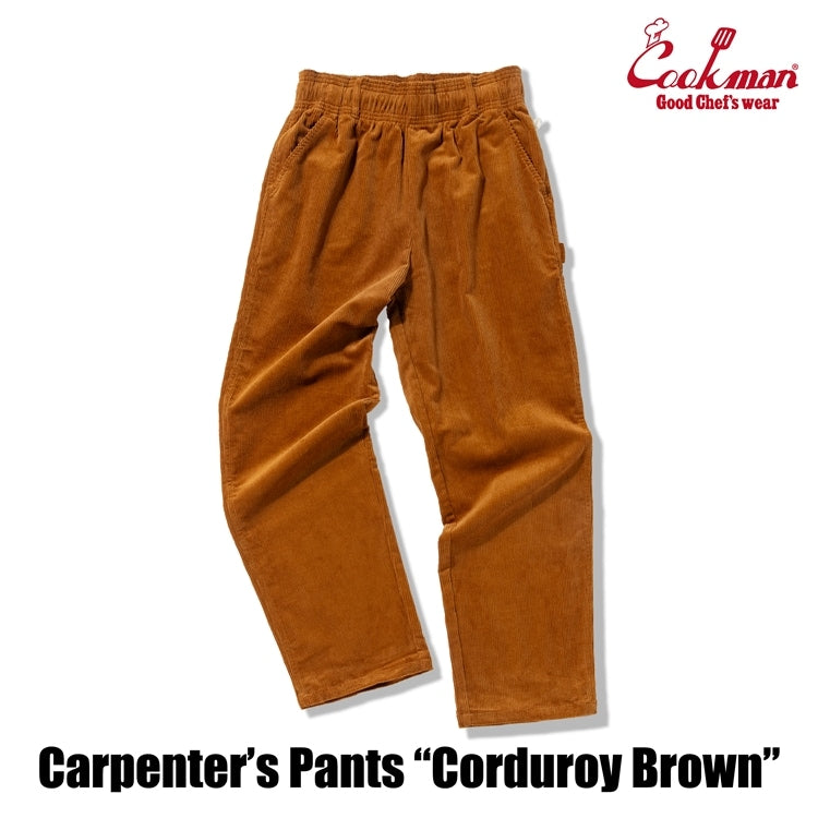 Cookman Carpenter's Pants : Corduroy - Brown