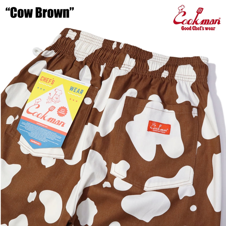 Cookman Chef Pants - Cow : Brown