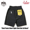 Cookman Chef Short Pants Light - Chef Hat LA : Black