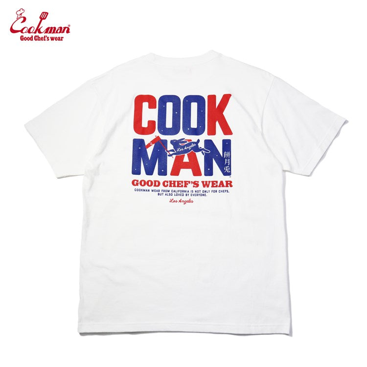 Cookman T-shirts - Rabbit : White