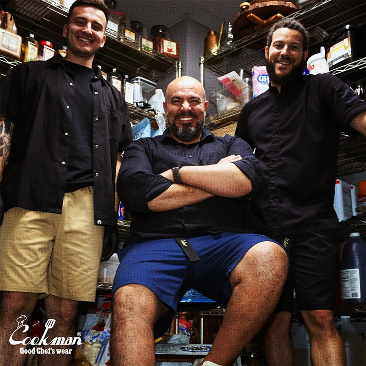 Cookman Chef Short Pants - Black Belt : Peanuts