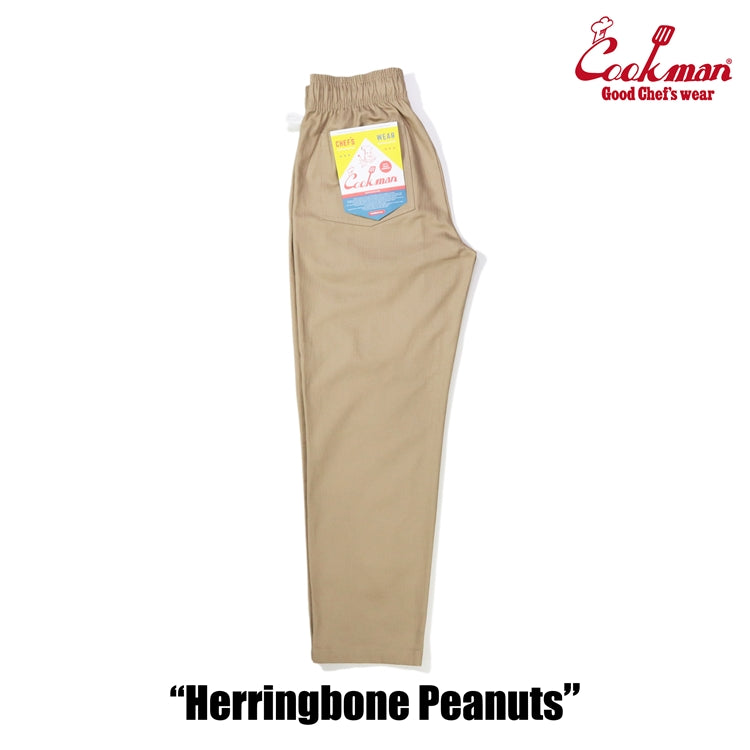 Cookman Chef Pants - Herringbone : Peanuts