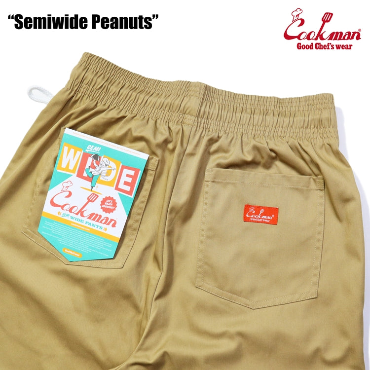 Cookman Chef Pants Semiwide : Peanuts