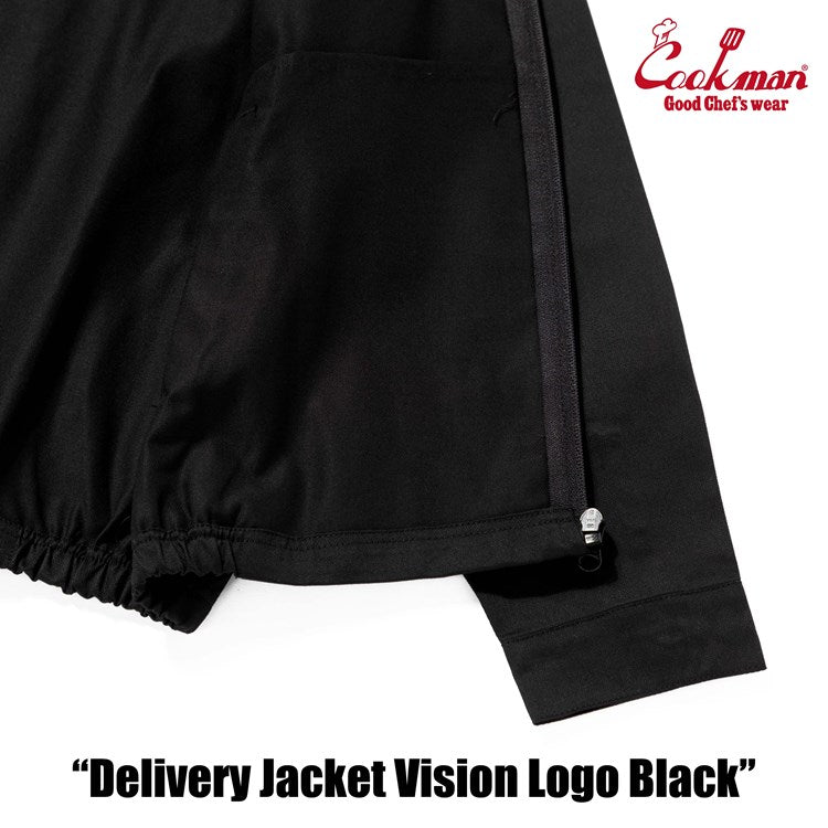 Cookman Delivery Jacket - Vision Logo : Black